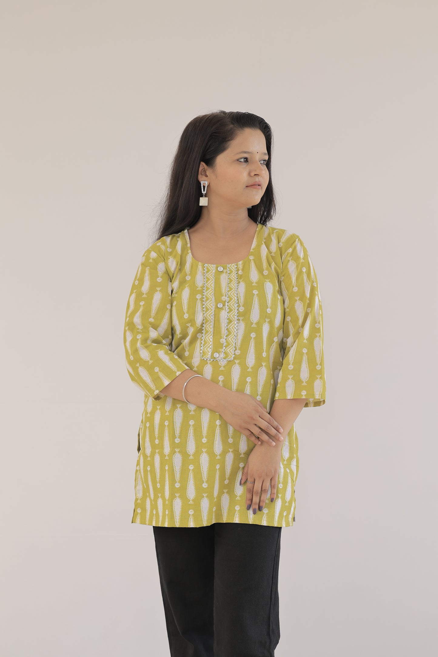 Golden Aura Kurti